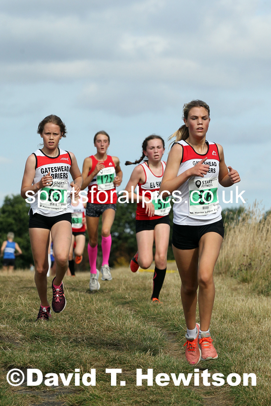 Girls under-15s 2021 North Eastern League, Wrekenton, Low Fell, Gateshead. Photo: David T. Hewitson/Sports for All Pics